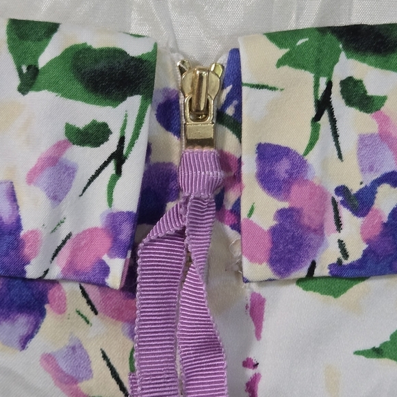 Maggy London Julia Berolzheimer Floral Print Women's Dress With Pockets No Tag - Picture 7 of 13